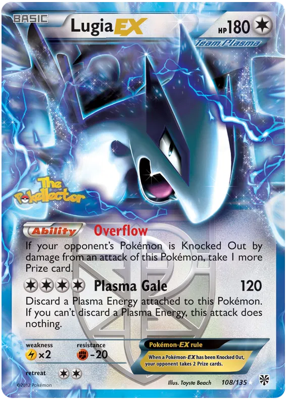 Lugia EX - Plasma Storm #108