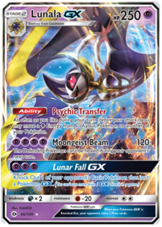 Lunala GX - Sun & Moon #66