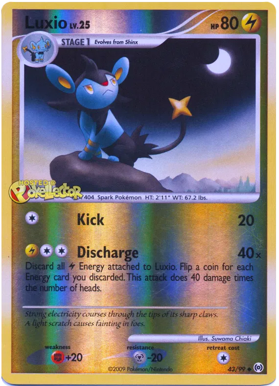 Luxio - Platinum - Arceus #43