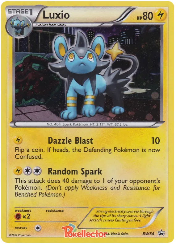 Luxio - Black & White Promos #34