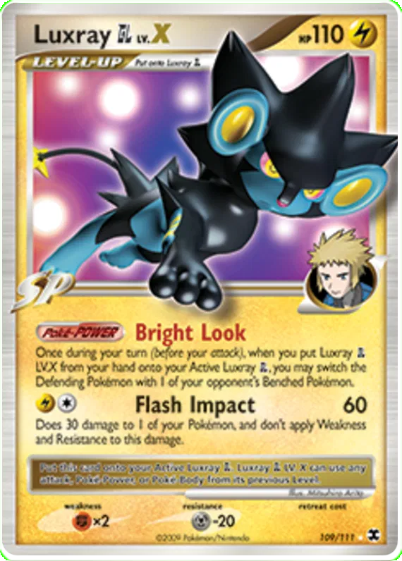 Luxray GL LV. X - Platinum - Rising Rivals #109