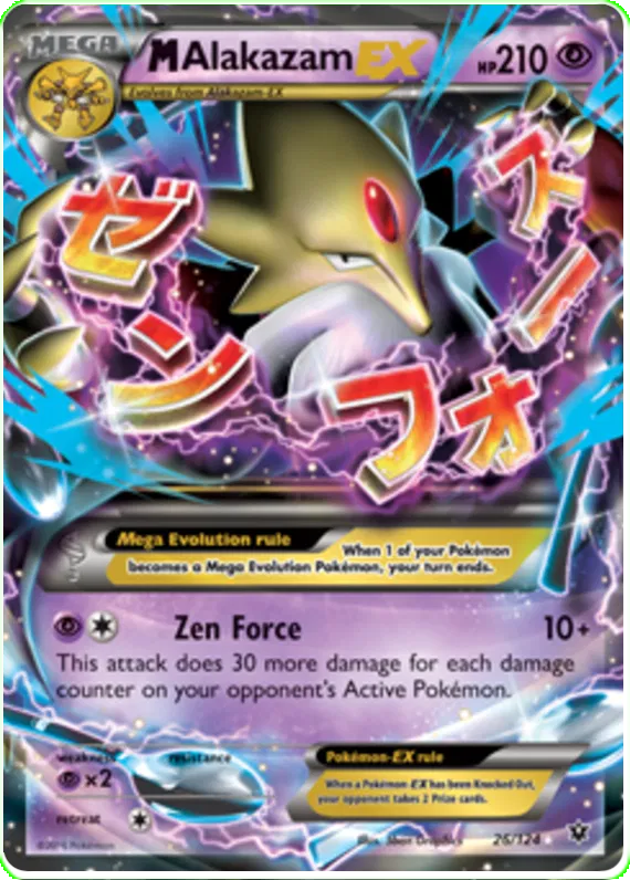 M Alakazam EX - Fates Collide #26