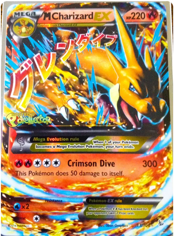 M Charizard EX - XY Flashfire #13