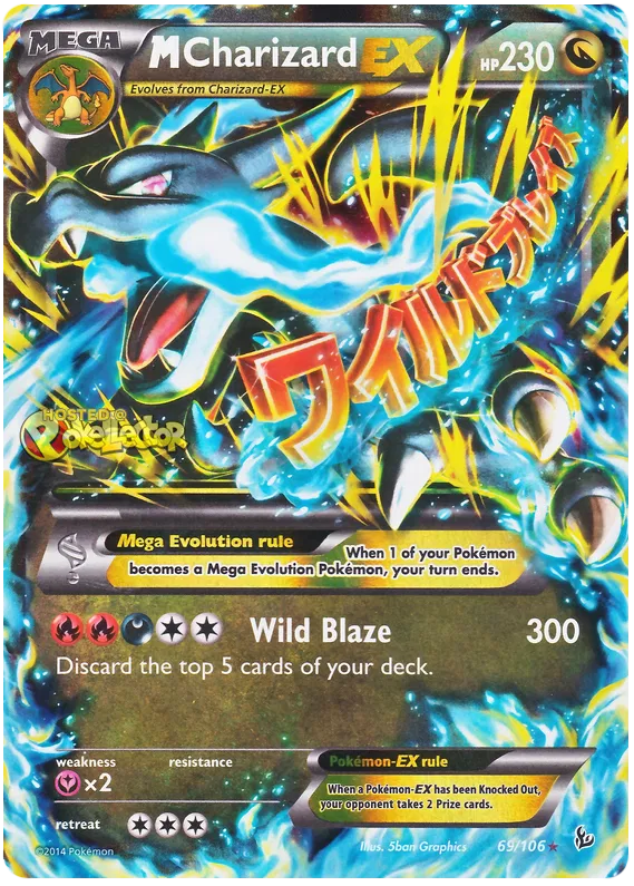 M Charizard EX - XY Flashfire #69