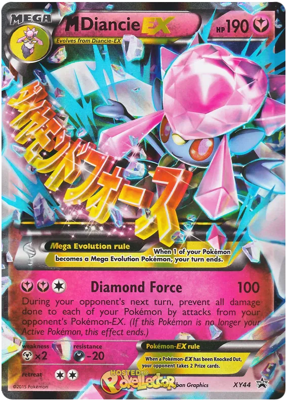 M Diancie EX - XY Promos #44