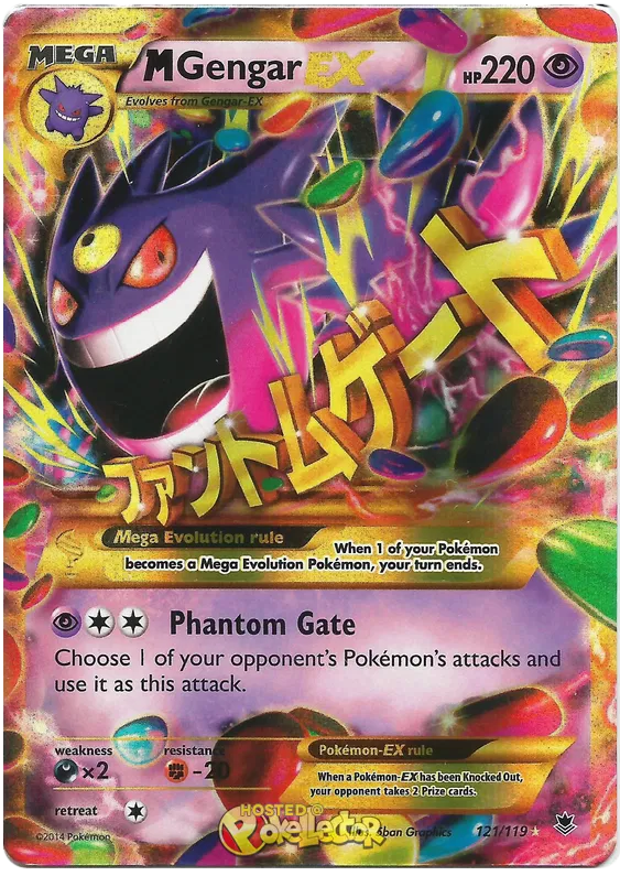 M Gengar EX - Phantom Forces #121