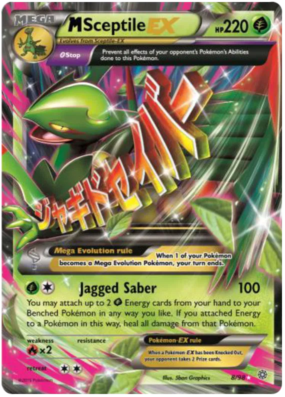 M Sceptile EX - Ancient Origins #8