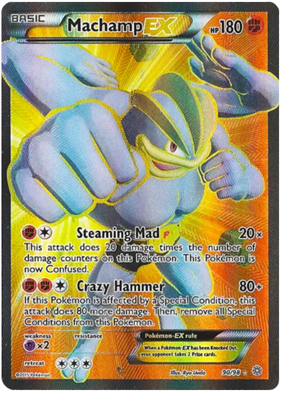 Machamp EX - Ancient Origins #90