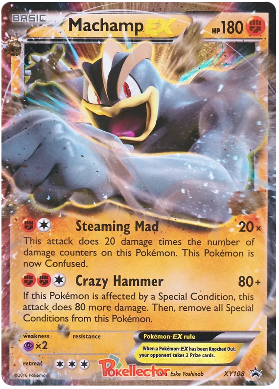 Machamp EX - XY Promos #108