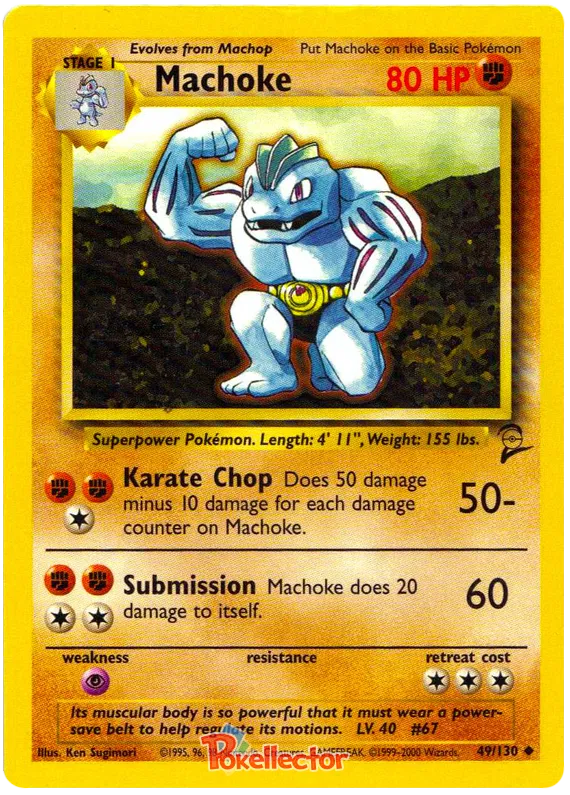 Machoke - Base Set 2 #49