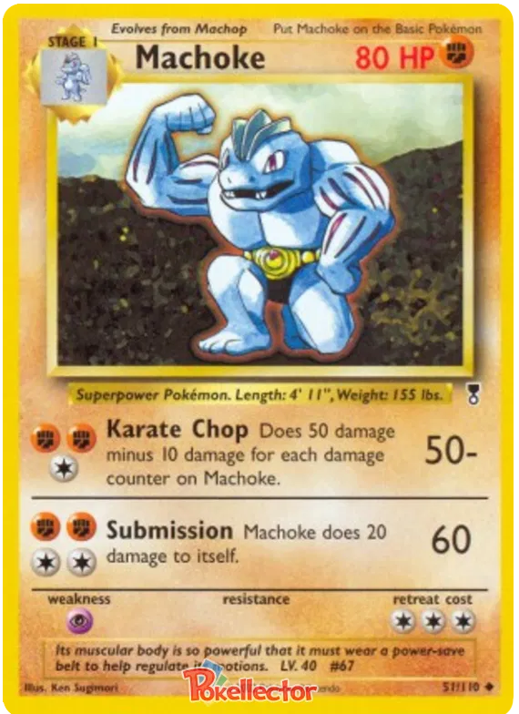 Machoke - Legendary Collection #51