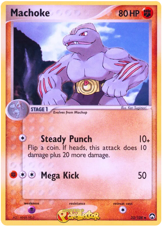 Machoke - EX Power Keepers #33