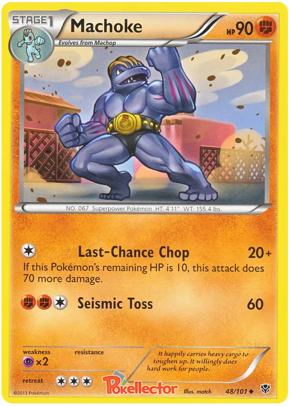 Machoke - Plasma Blast #48