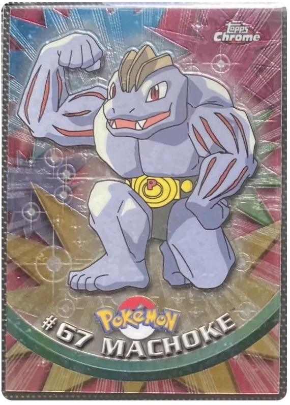 Machoke - Topps Series 1 #67