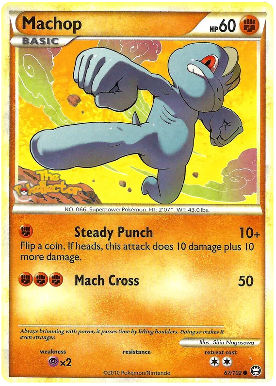 Machop - HS Triumphant #67