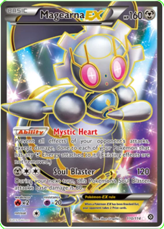 Magearna EX - Steam Siege #110