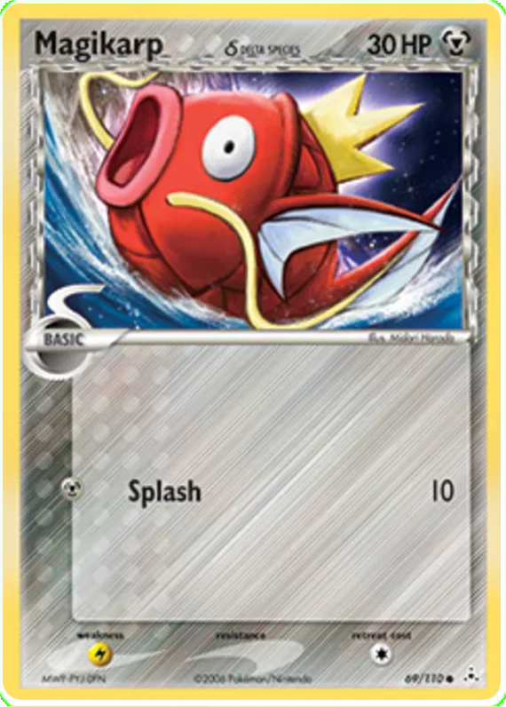 Magikarp  (delta species) - EX Holon Phantoms #69