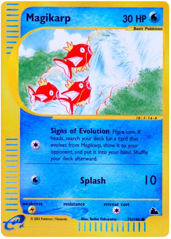 Magikarp - Skyridge #75