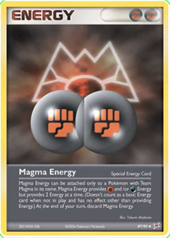 Magma Energy - EX Team Magma vs Team Aqua #87