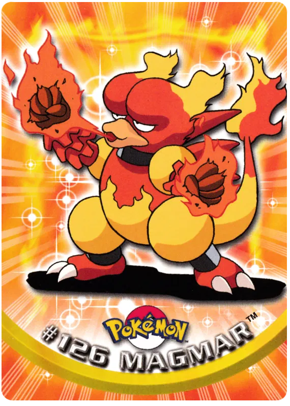 Magmar - Topps Series 3 #126