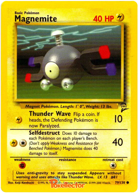 Magnemite - Base Set 2 #79