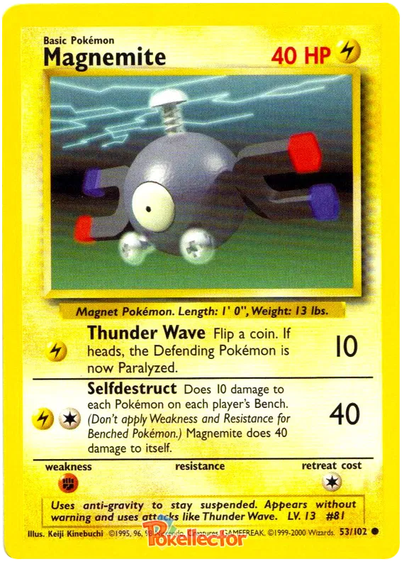 Magnemite - Base Set #53