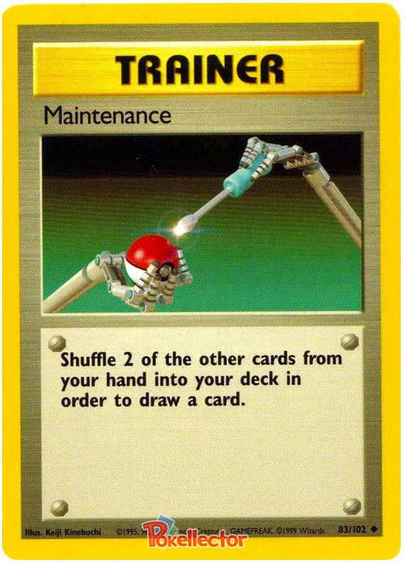 Maintenance - Base Set #83