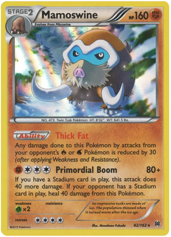 Mamoswine - XY BREAKthrough #82