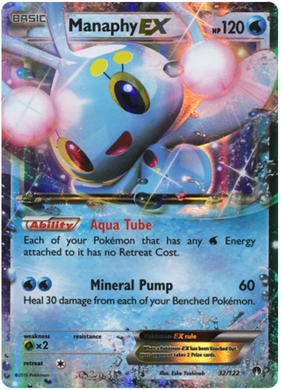 Manaphy EX - BREAKPoint #32