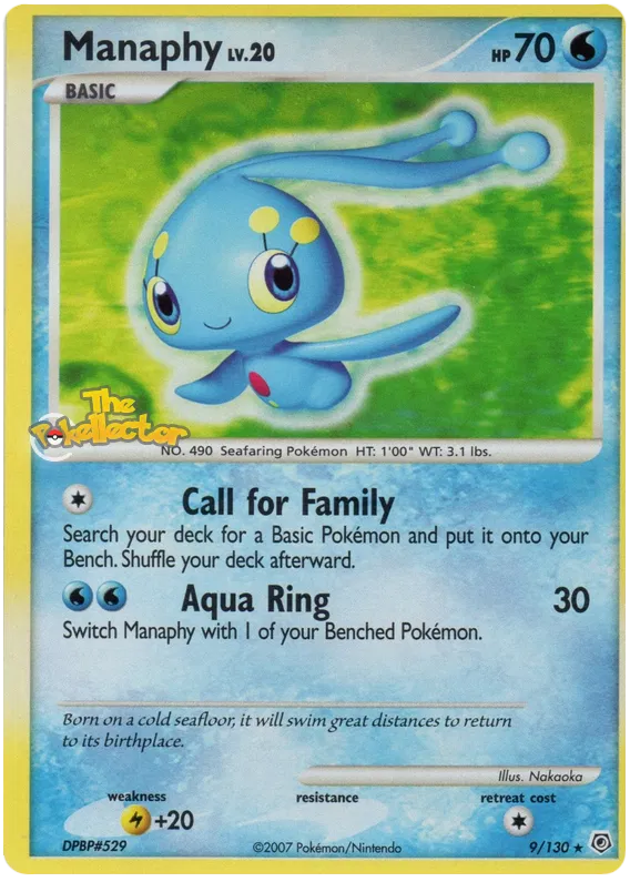 Manaphy - Diamond & Pearl #9