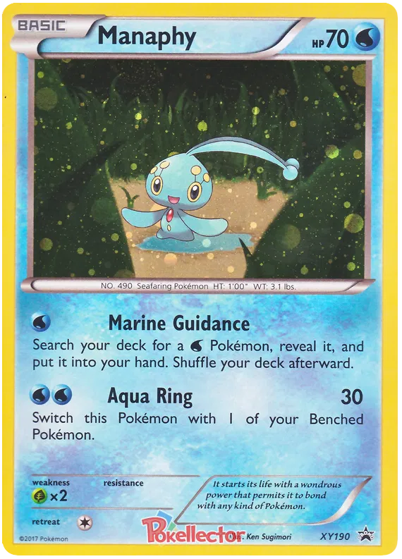 Manaphy - XY Promos #190