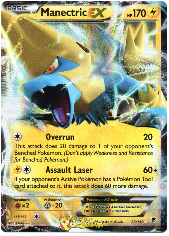 Manectric EX - Phantom Forces #23