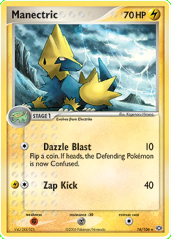 Manectric - EX Emerald #16