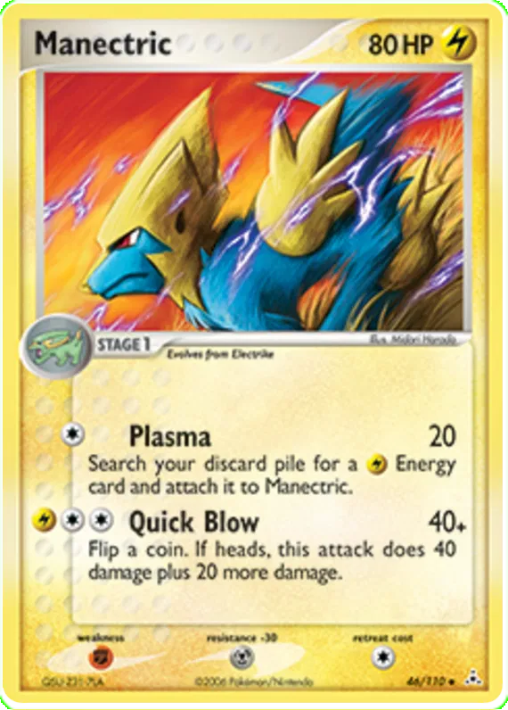 Manectric - EX Holon Phantoms #46