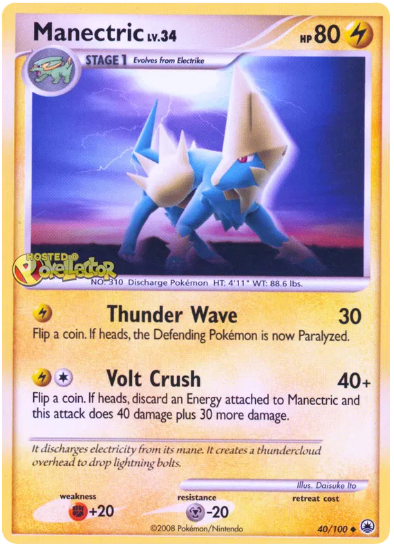 Manectric - Majestic Dawn #40