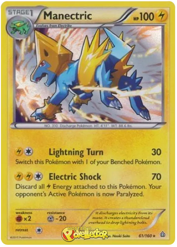 Manectric - Primal Clash #61