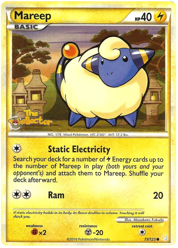 Mareep - HeartGold SoulSilver #73