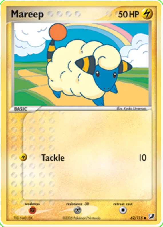 Mareep - EX Unseen Forces #62