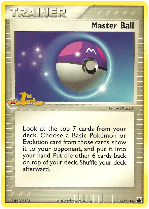 Master Ball - EX Delta Species #99