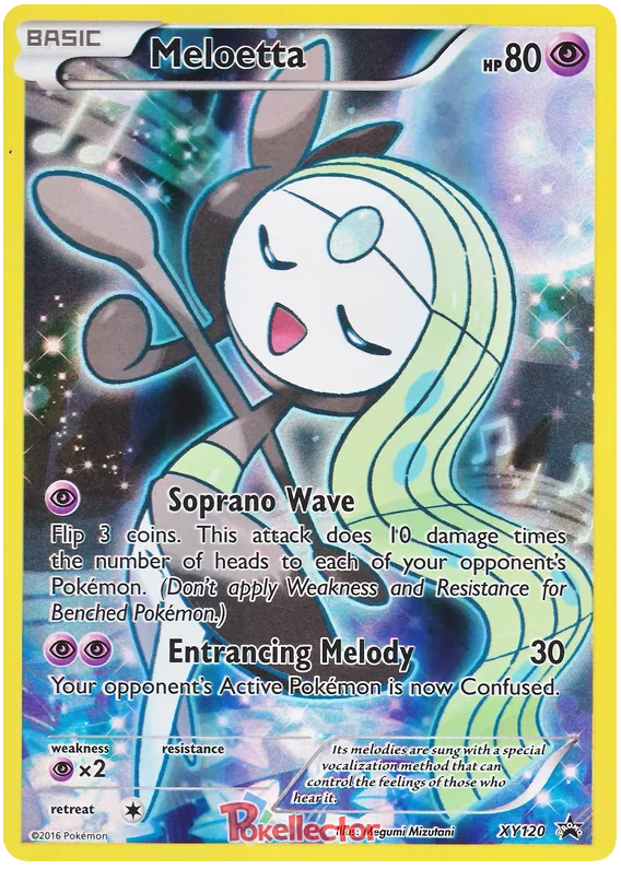 Meloetta - XY Promos #120