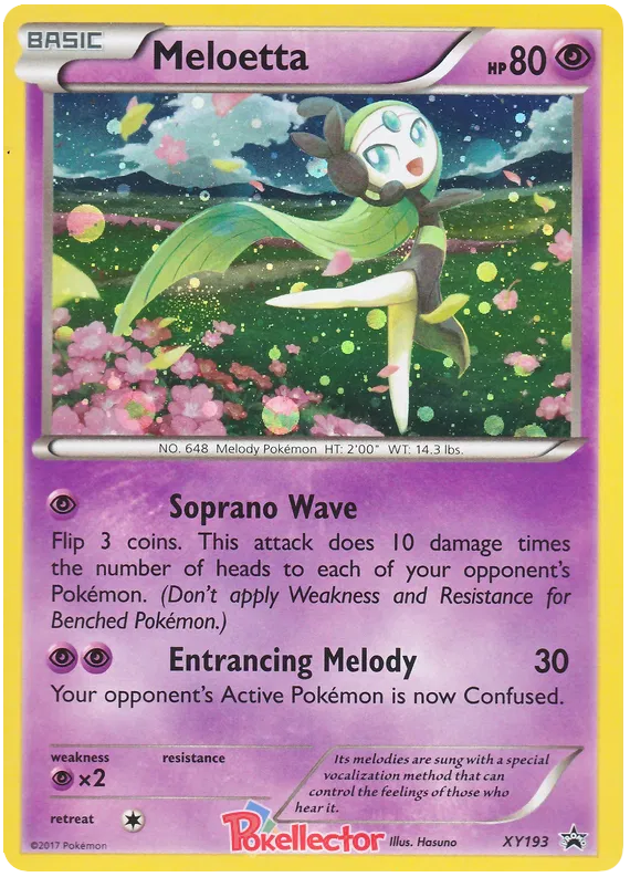 Meloetta - XY Promos #193