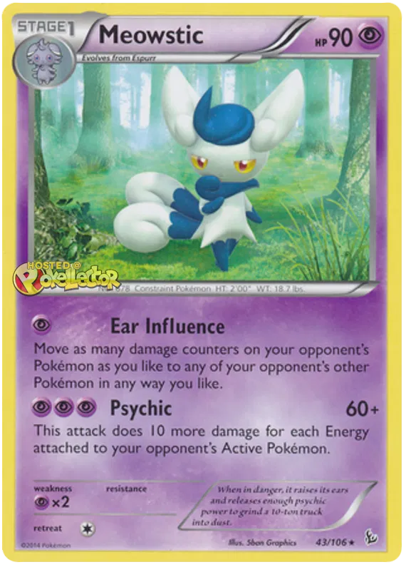 Meowstic - XY Flashfire #43