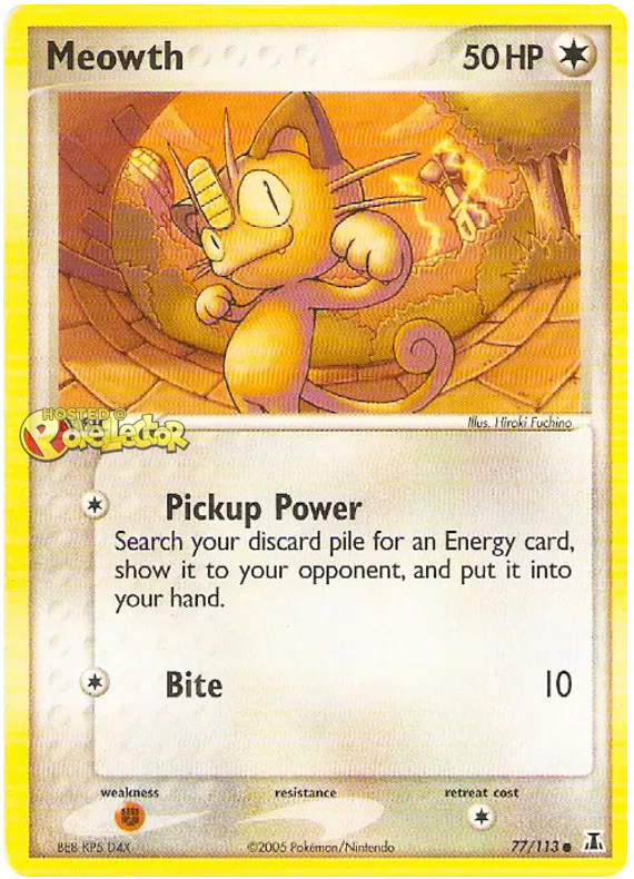 Meowth - EX Delta Species #77