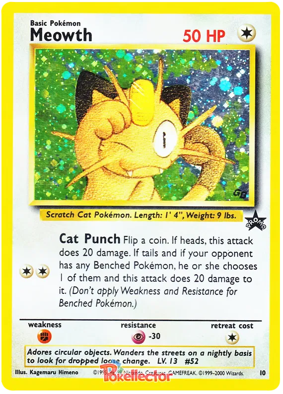 Meowth - Wizards of the Coast Promos #10