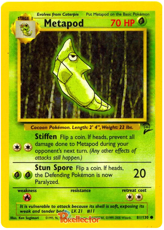 Metapod - Base Set 2 #81