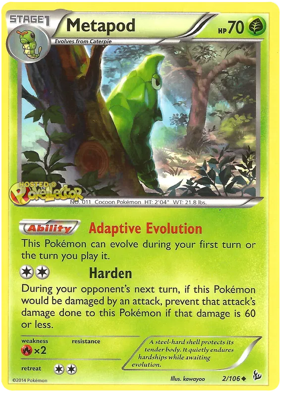 Metapod - XY Flashfire #2