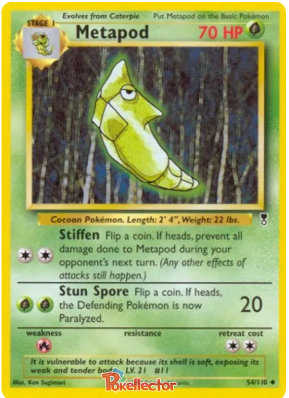 Metapod - Legendary Collection #54