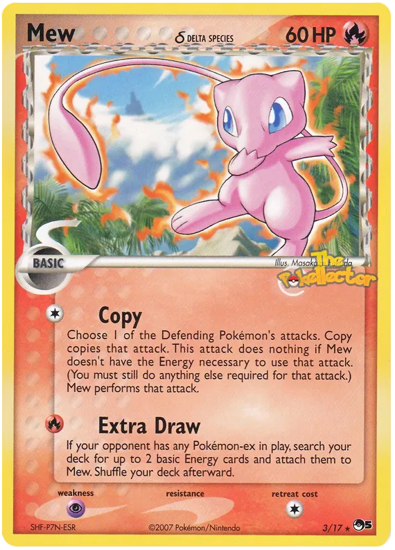 Mew  (delta species) - POP Series 5 #3