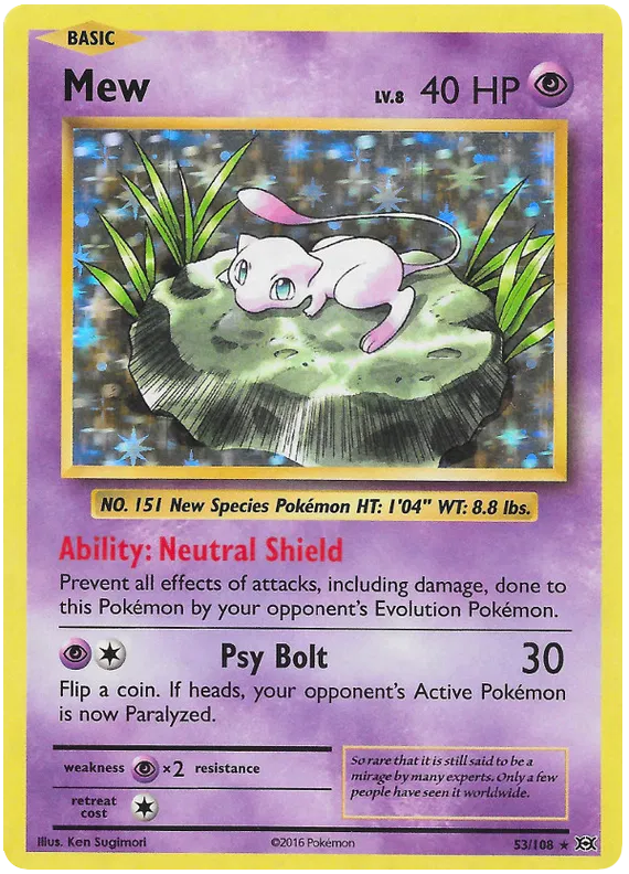 Mew - Evolutions #53