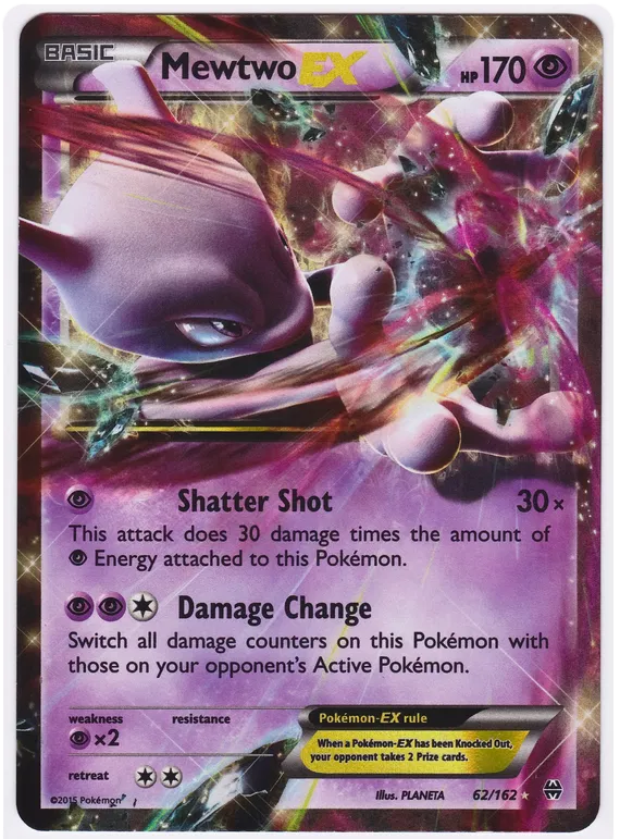 Mewtwo EX - XY BREAKthrough #62